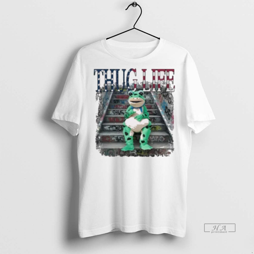 Official Trendy Thug Life Portland Frog Protest 2025 - Adult & Kids T-Shirts, Sweatshirts & Hoodies apparel design preview 1