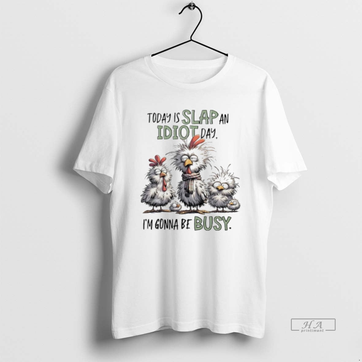 Official Trendy Today Is Slap An Idiot Day Im Gonna - Adult & Kids T-Shirts, Sweatshirts & Hoodies apparel design preview 1