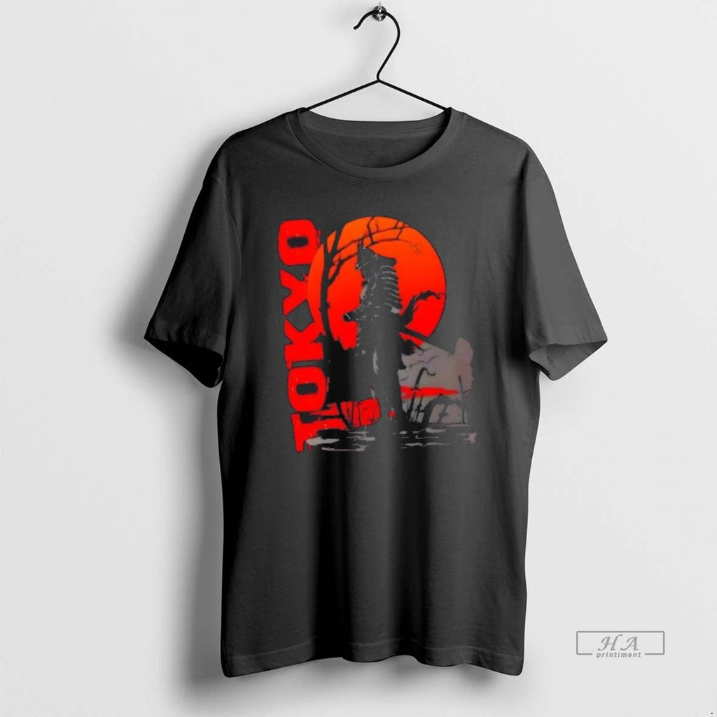 Official Trendy Tokyo Samurai Rising Sun - Adult & Kids T-Shirts, Sweatshirts & Hoodies apparel design preview 1