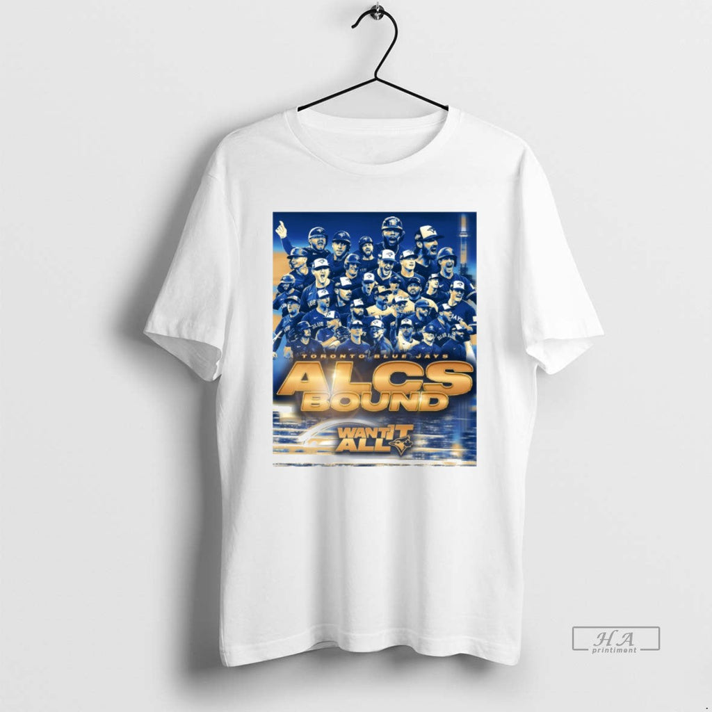 Official Trendy Toronto Blue Jays Mlb 2025 Alcs - Adult & Kids T-Shirts, Sweatshirts & Hoodies apparel design preview 1