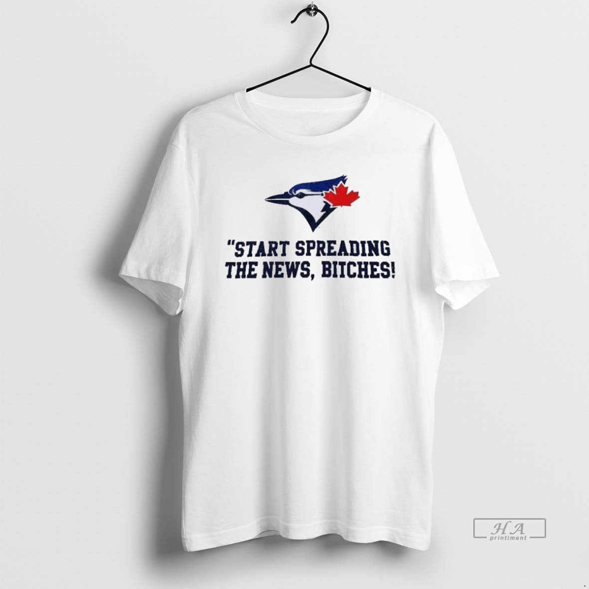 Official Trendy Toronto Blue Jays Start Spreading The - Adult & Kids T-Shirts, Sweatshirts & Hoodies apparel design preview 1