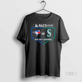Official Trendy Toronto Blue Jays Vs Seattle Mariners - Adult & Kids T-Shirts, Sweatshirts & Hoodies apparel design preview 1