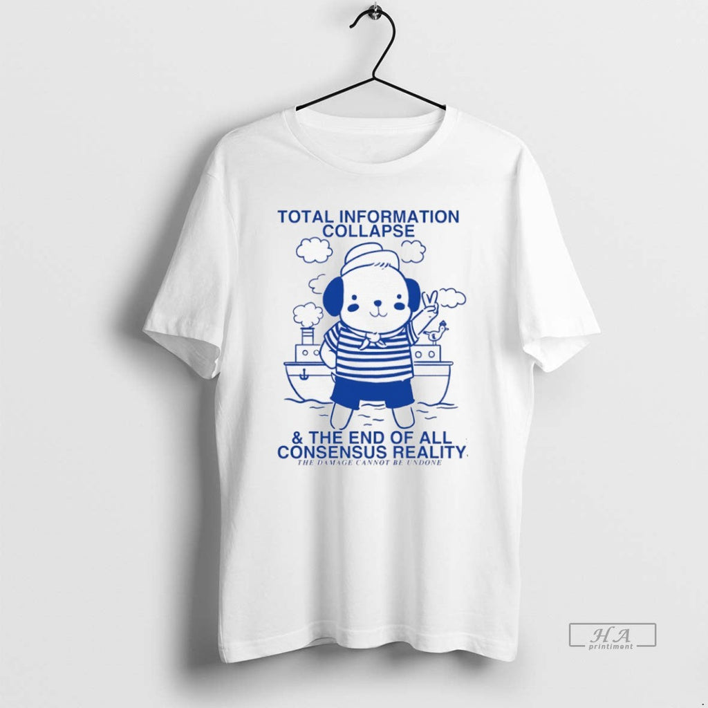 Official Trendy Total Information Collapse And The - Adult & Kids T-Shirts, Sweatshirts & Hoodies apparel design preview 1