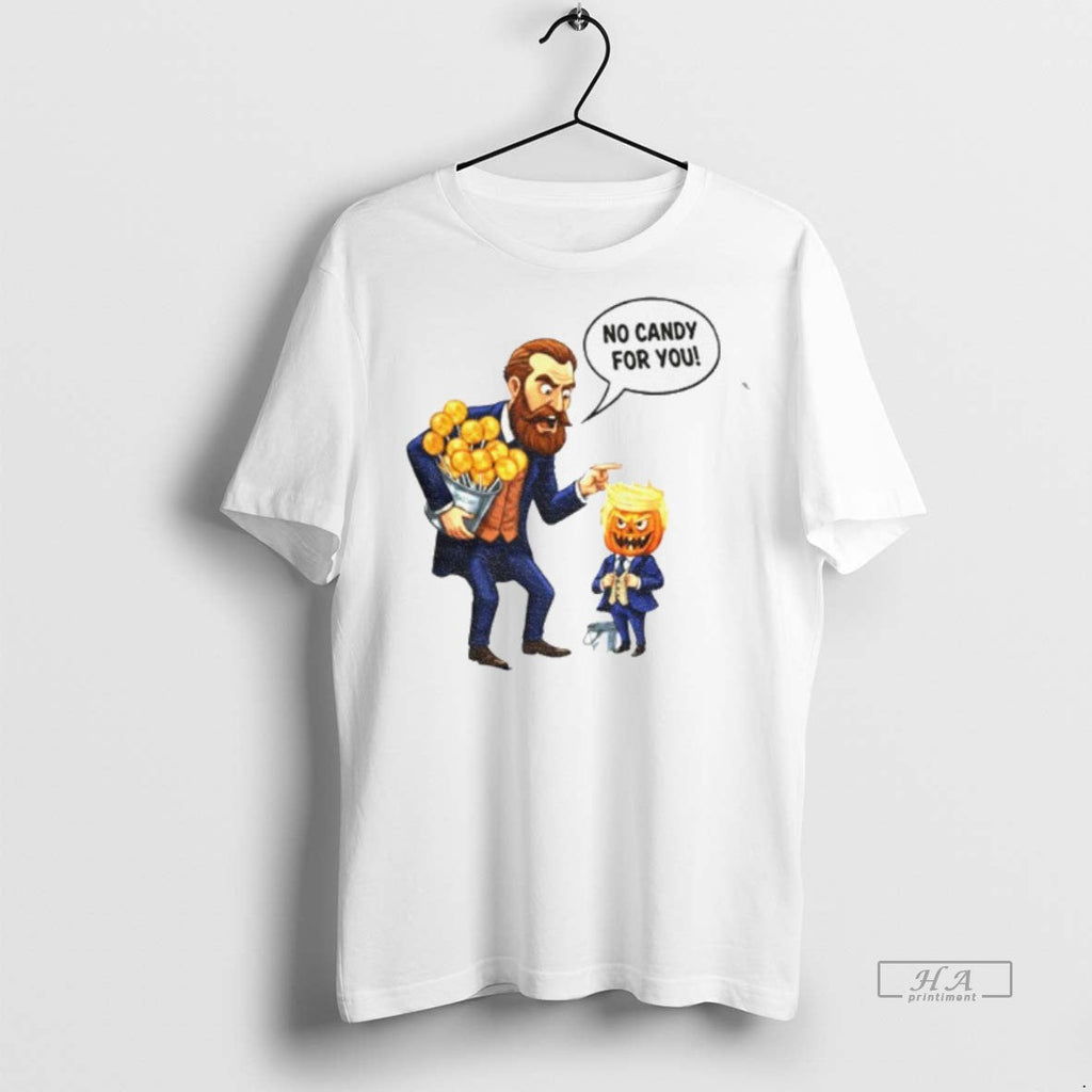 Official Trendy Trump Nobel Peace Prize No Candy For - Adult & Kids T-Shirts, Sweatshirts & Hoodies apparel design preview 1