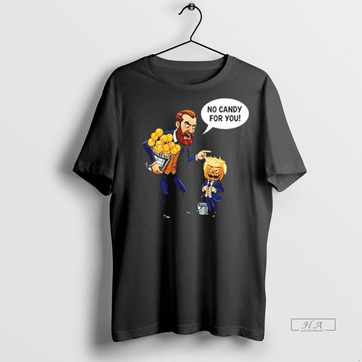 Official Trendy Trump Nobel Peace Prize No Candy For - Adult & Kids T-Shirts, Sweatshirts & Hoodies apparel design preview 1
