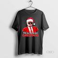 Official Trendy Trump Santa Hat Ill Be Home For - Adult & Kids T-Shirts, Sweatshirts & Hoodies apparel design preview 1