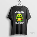 Official Trendy Turtle Middle Finger One Day Im Gonna - Adult & Kids T-Shirts, Sweatshirts & Hoodies apparel design preview 1