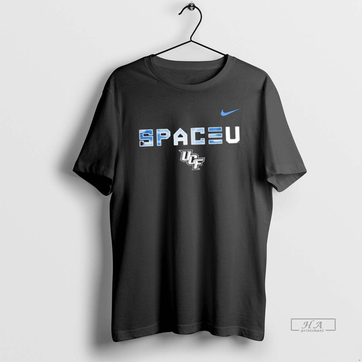 Official Trendy Ucf Knights 2025 Space Logo 2 Sided - Adult & Kids T-Shirts, Sweatshirts & Hoodies apparel design preview 1
