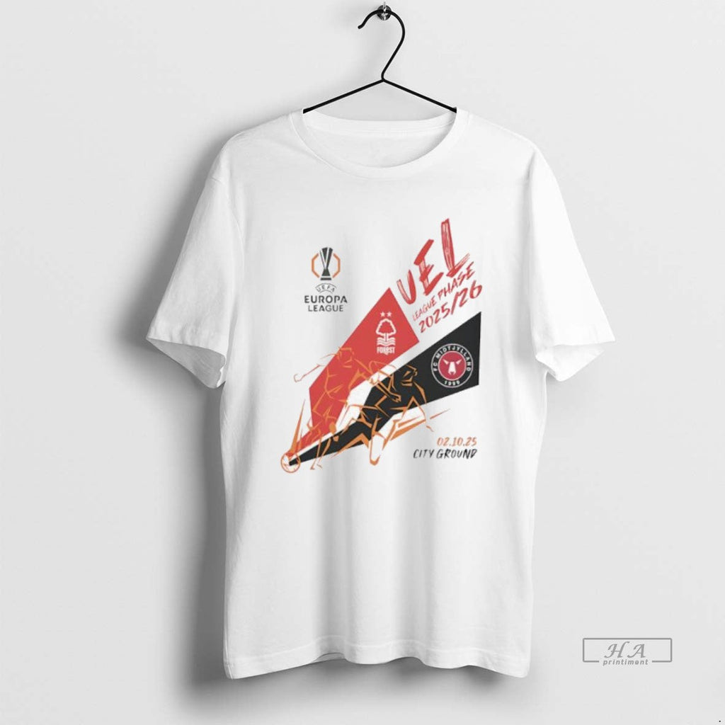 Official Trendy Uel League Phase 2025 2026 Nottingham - Adult & Kids T-Shirts, Sweatshirts & Hoodies apparel design preview 1