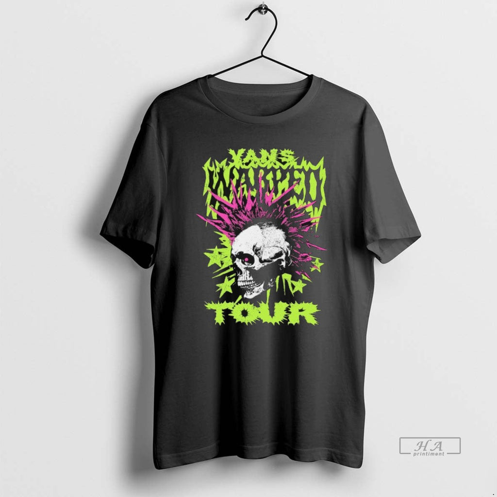 Official Trendy Vans Warped Tour Mohawk Skull - Adult & Kids T-Shirts, Sweatshirts & Hoodies apparel design preview 1