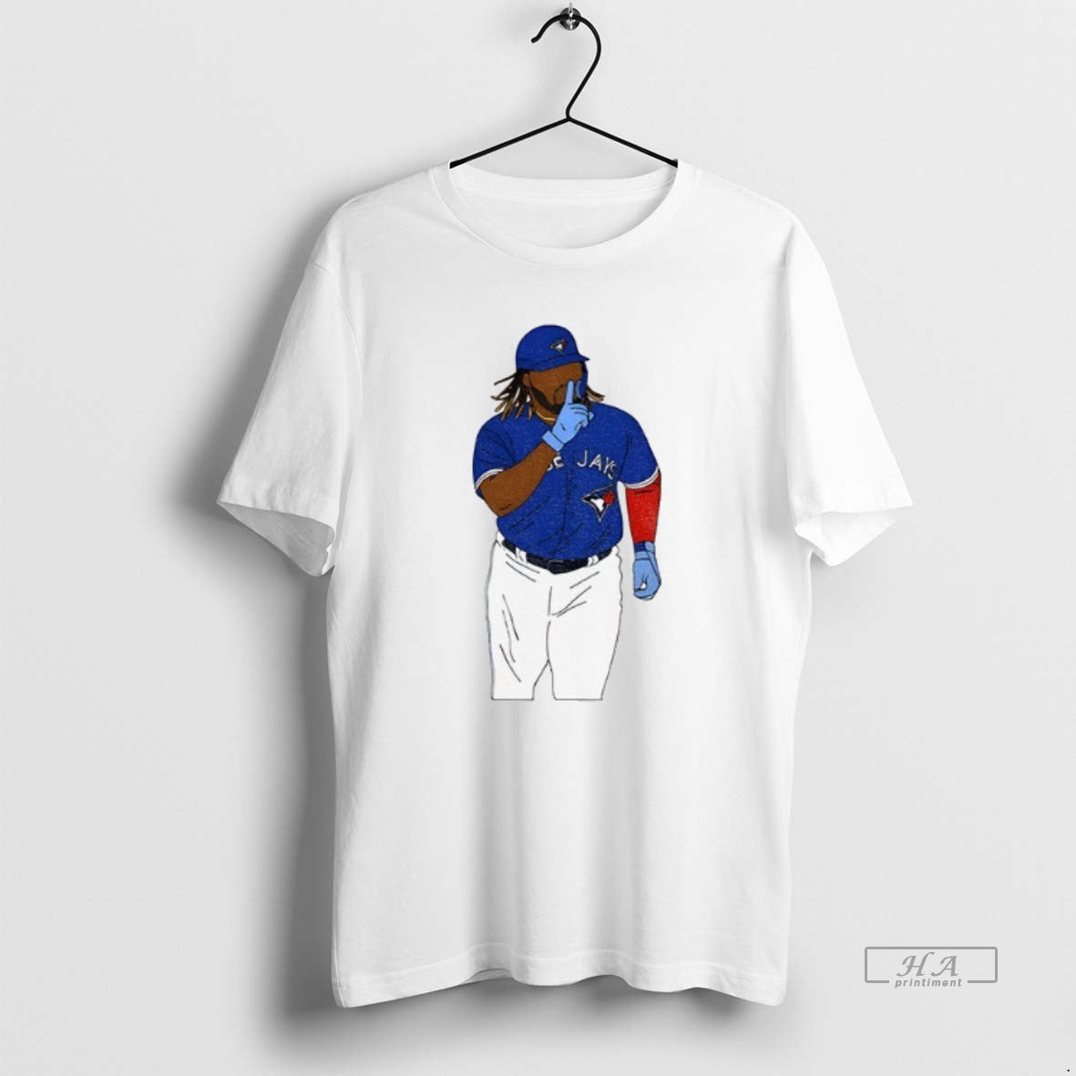Official Trendy Vladimir Guerrero Jr Shhh Toronto - Adult & Kids T-Shirts, Sweatshirts & Hoodies apparel design preview 1