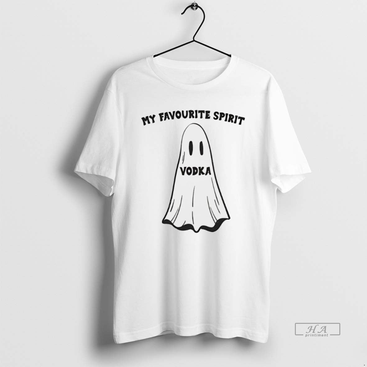 Official Trendy Vodka My Favouirte Spirit - Adult & Kids T-Shirts, Sweatshirts & Hoodies apparel design preview 1