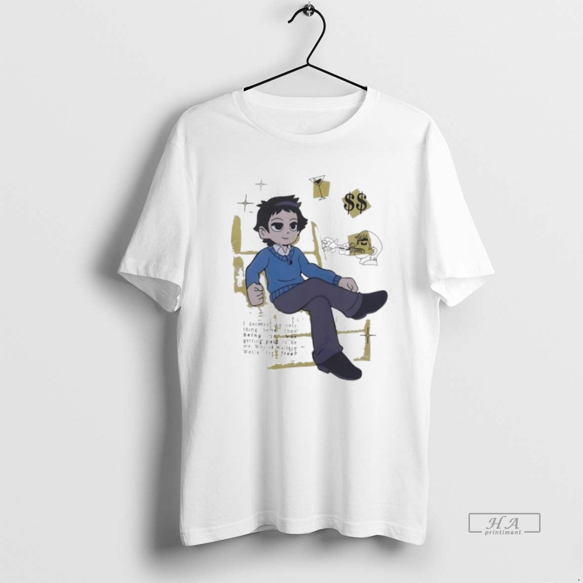 Official Trendy Wallace Wells I Decided The Only - Adult & Kids T-Shirts, Sweatshirts & Hoodies apparel design preview 1