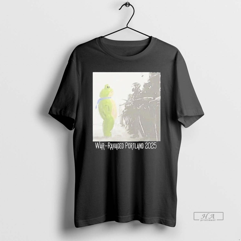 Official Trendy War Ravaged Portland 2025 - Adult & Kids T-Shirts, Sweatshirts & Hoodies apparel design preview 1