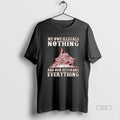 Official Trendy We Owe Illegals Nothing And Our - Adult & Kids T-Shirts, Sweatshirts & Hoodies apparel design preview 1