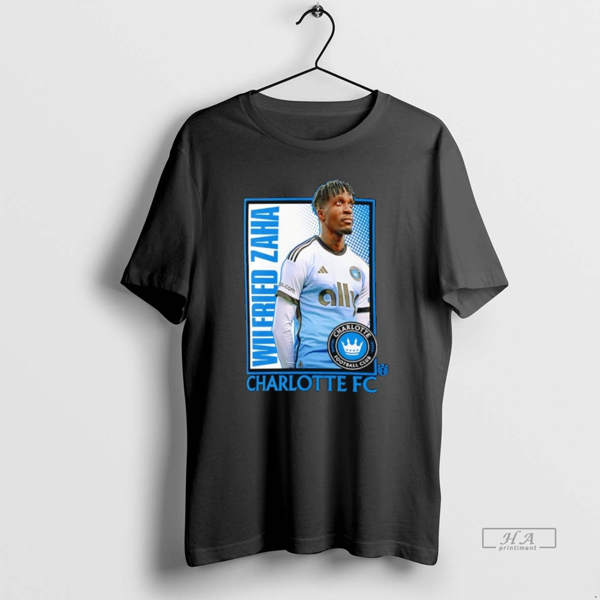 Official Trendy Wilfried Zaha Charlotte Fc Player - Adult & Kids T-Shirts, Sweatshirts & Hoodies apparel design preview 1