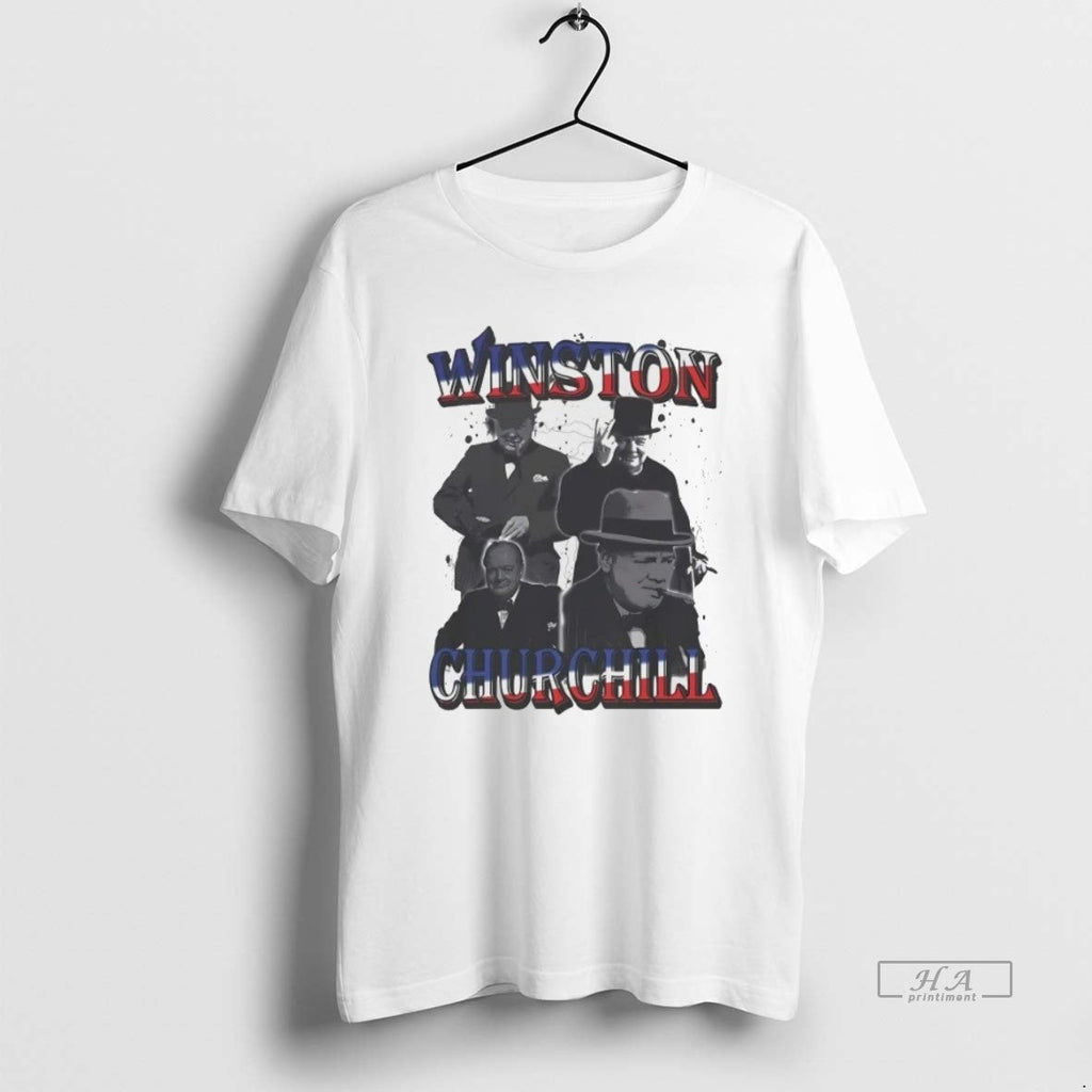 Official Trendy Winston Churchill Portrait - Adult & Kids T-Shirts, Sweatshirts & Hoodies apparel design preview 1