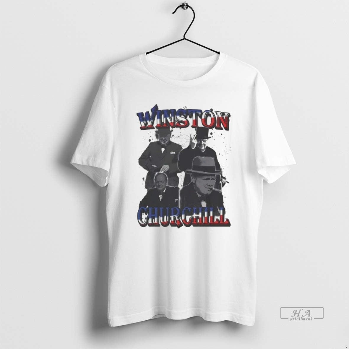 Official Trendy Winston Churchill Portrait - Adult & Kids T-Shirts, Sweatshirts & Hoodies apparel design preview 1