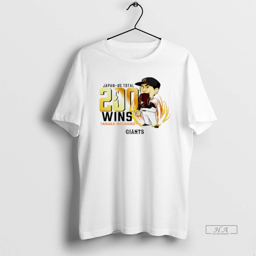 Official Trendy Yomiuri Masahiro Tanakas 200th - Adult & Kids T-Shirts, Sweatshirts & Hoodies apparel design preview 1