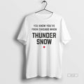 Official Trendy You Know Youre From Chicago When - Adult & Kids T-Shirts, Sweatshirts & Hoodies apparel design preview 1