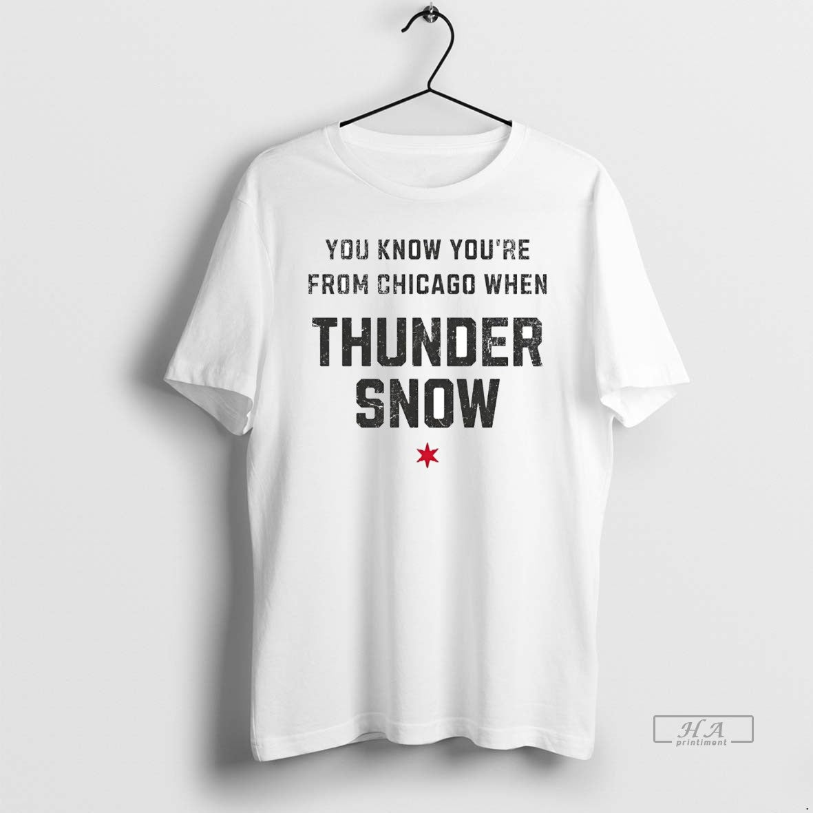 Official Trendy You Know Youre From Chicago When - Adult & Kids T-Shirts, Sweatshirts & Hoodies apparel design preview 1