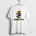 Official Trendy Zombie Pizza Skateboard Halloween - Adult & Kids T-Shirts, Sweatshirts & Hoodies apparel design preview 1