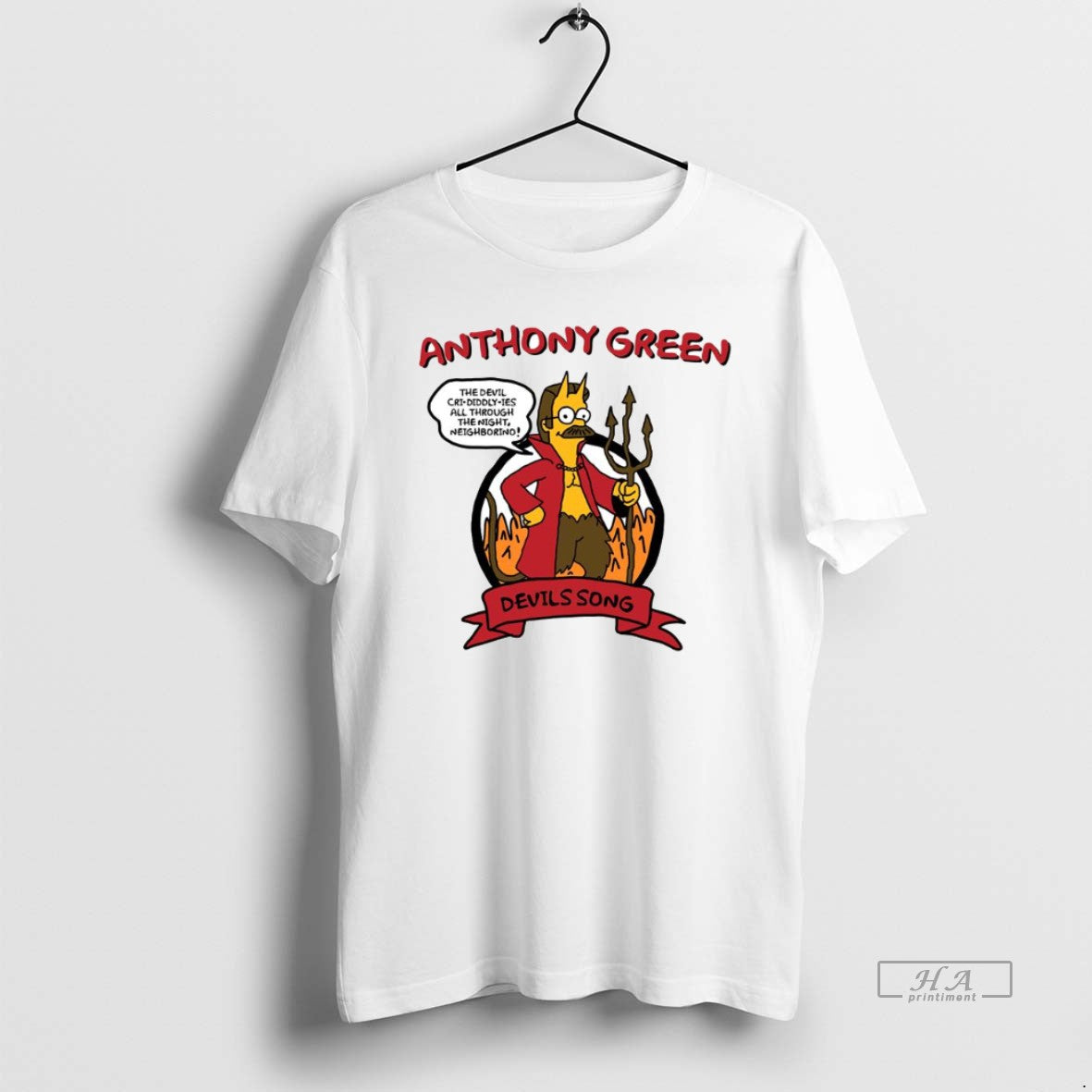 Official Trendy Anthony Green Halloween - Adult & Kids T-Shirts, Sweatshirts & Hoodies apparel design preview 1