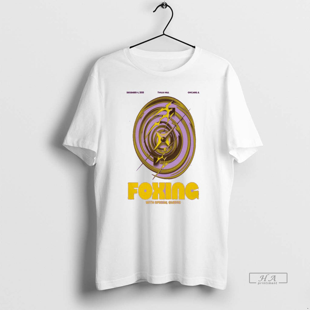 Official Trendy Foxing Thalia Hall December 4 2025 - Adult & Kids T-Shirts, Sweatshirts & Hoodies apparel design preview 1