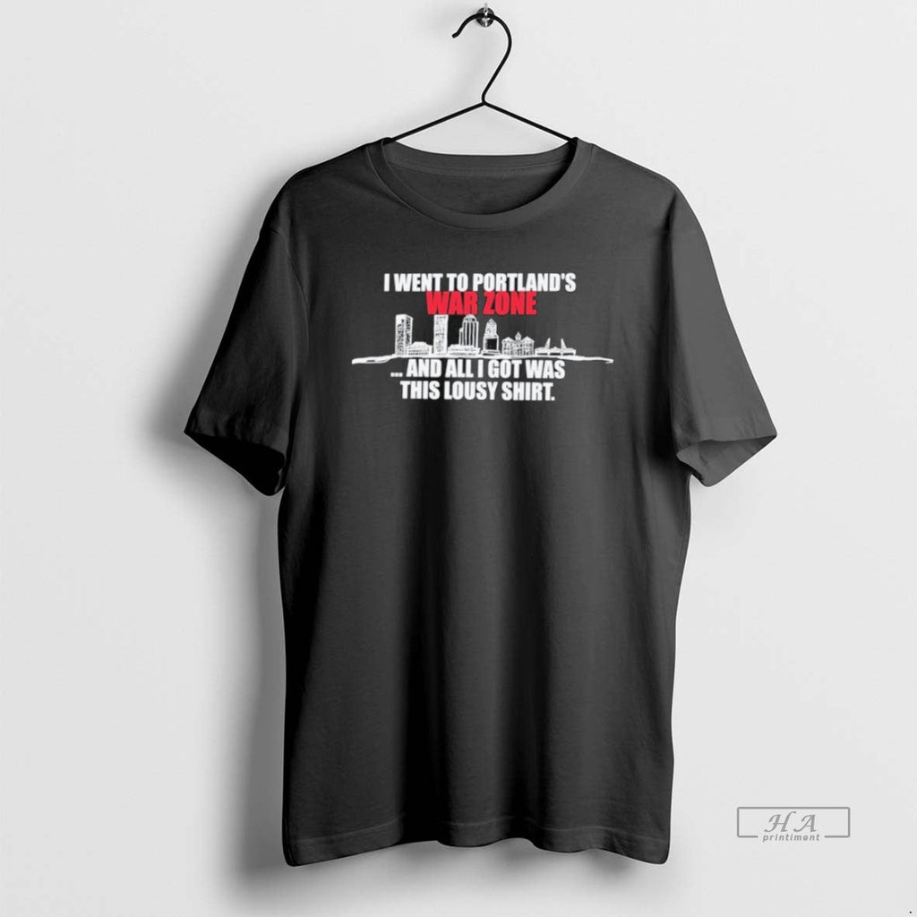 Official Trendy In The To Portland War Zone Anti Ice - Adult & Kids T-Shirts, Sweatshirts & Hoodies apparel design preview 1