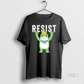 Official Trendy King Frog Resist Portland Protest - Adult & Kids T-Shirts, Sweatshirts & Hoodies apparel design preview 1
