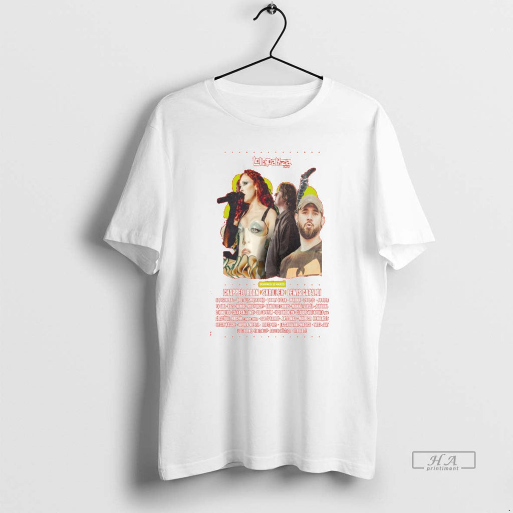 Official Trendy Lollapalooza Chile March 15 2025 - Adult & Kids T-Shirts, Sweatshirts & Hoodies apparel design preview 1