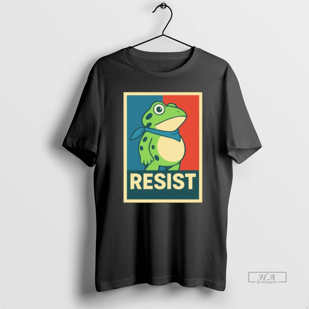 Official Trendy Portland Frog Protest Retro Vintage - Adult & Kids T-Shirts, Sweatshirts & Hoodies apparel design preview 1