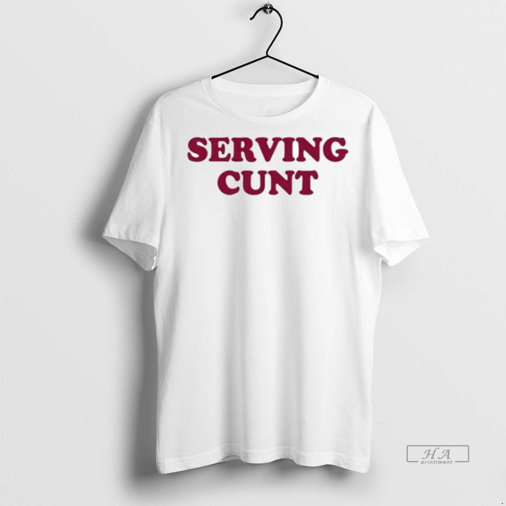 Official Trendy Pottymouthpollyanna Serving Cunt - Adult & Kids T-Shirts, Sweatshirts & Hoodies apparel design preview 1