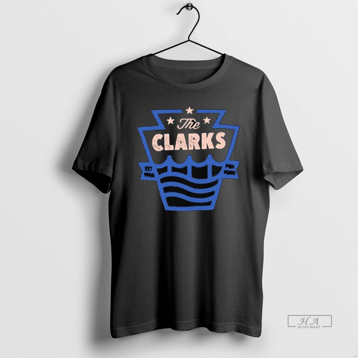 Official Trendy The Clarks Pgh Penn Est 1986 - Adult & Kids T-Shirts, Sweatshirts & Hoodies apparel design preview 1