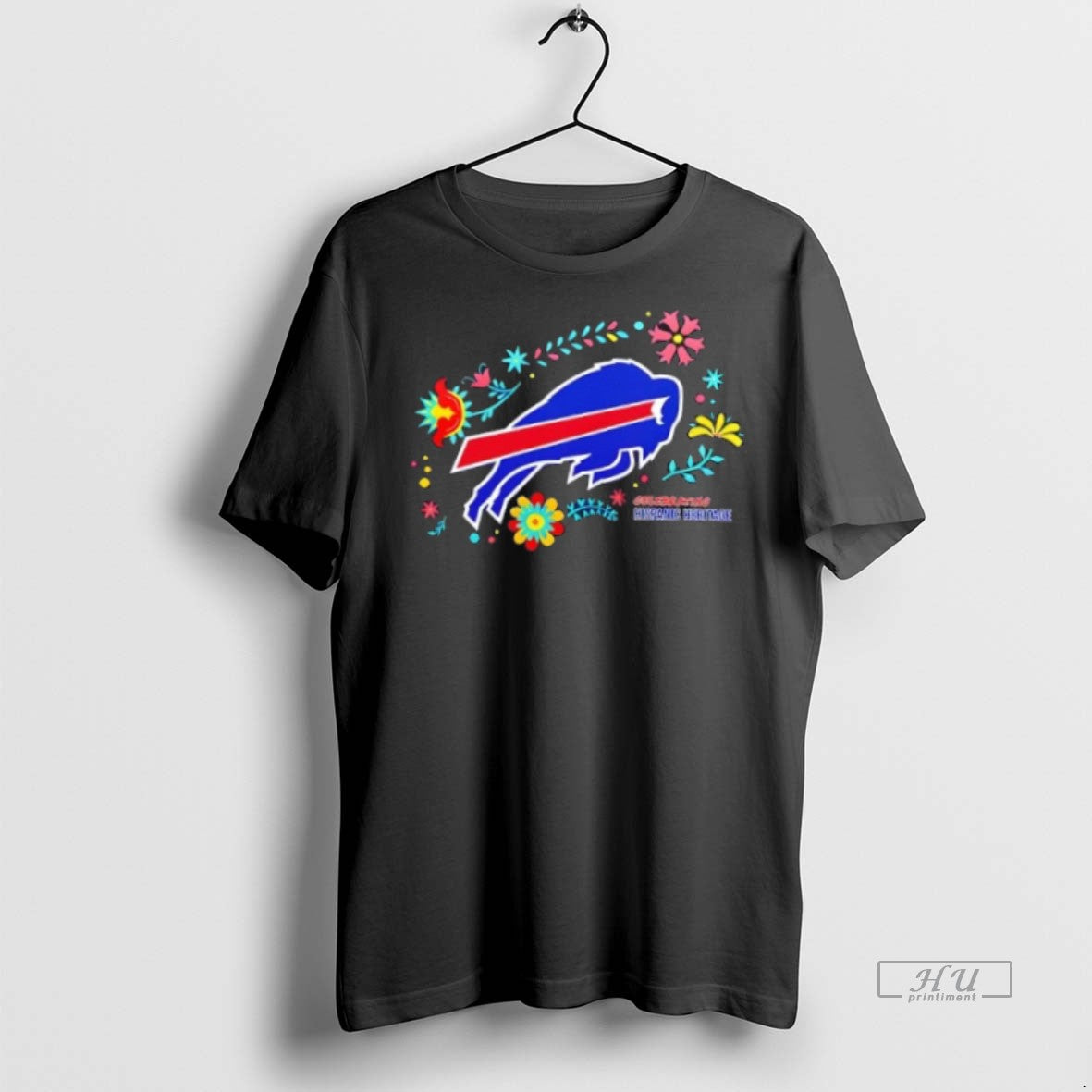 Officials 2025 Buffalo Bill X Celebrating Hispanic - Adult & Kids T-Shirts, Sweatshirts & Hoodies apparel design preview 1