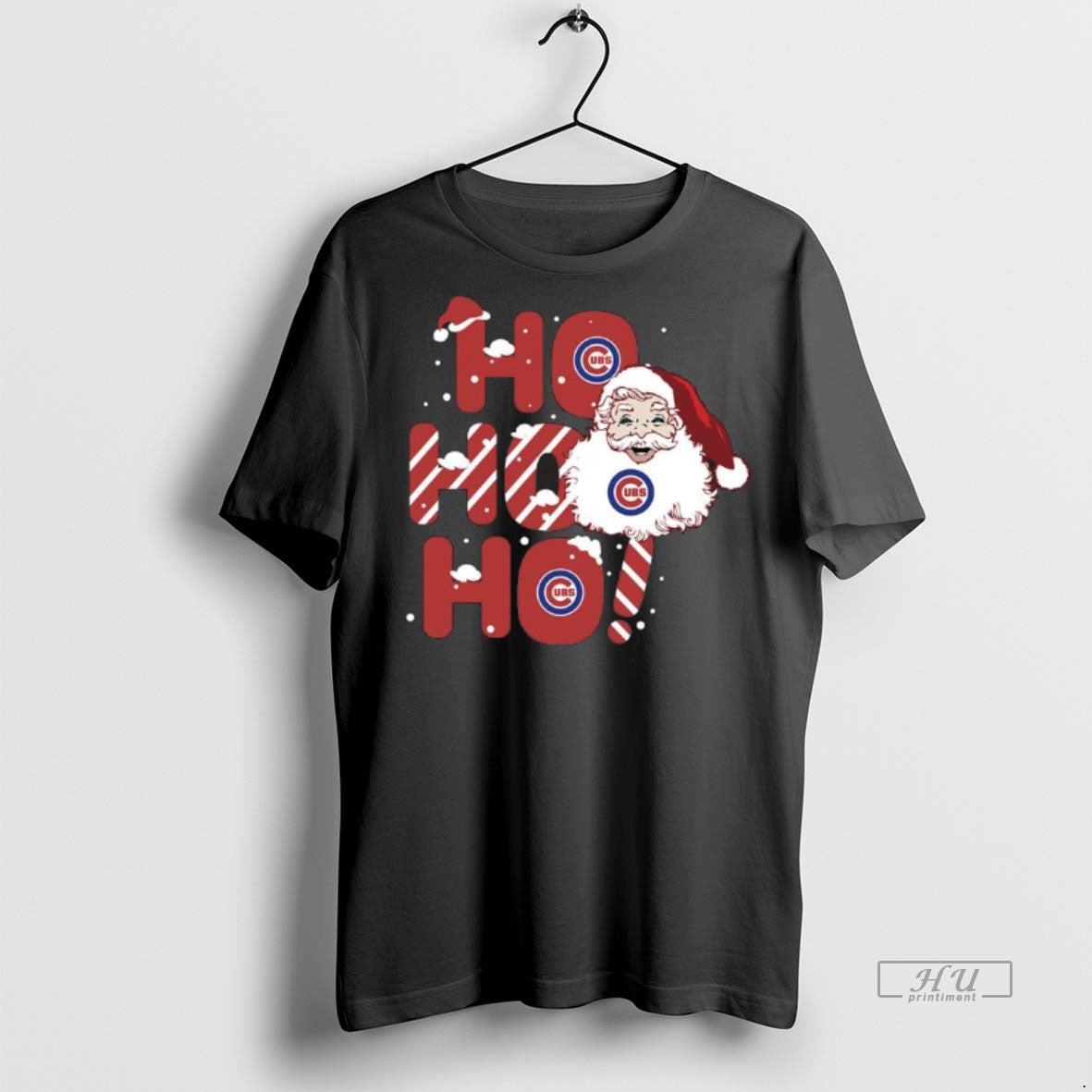 Officials 2025 Chicago Cubs Christmas Santa Ho - Adult & Kids T-Shirts, Sweatshirts & Hoodies apparel design preview 1