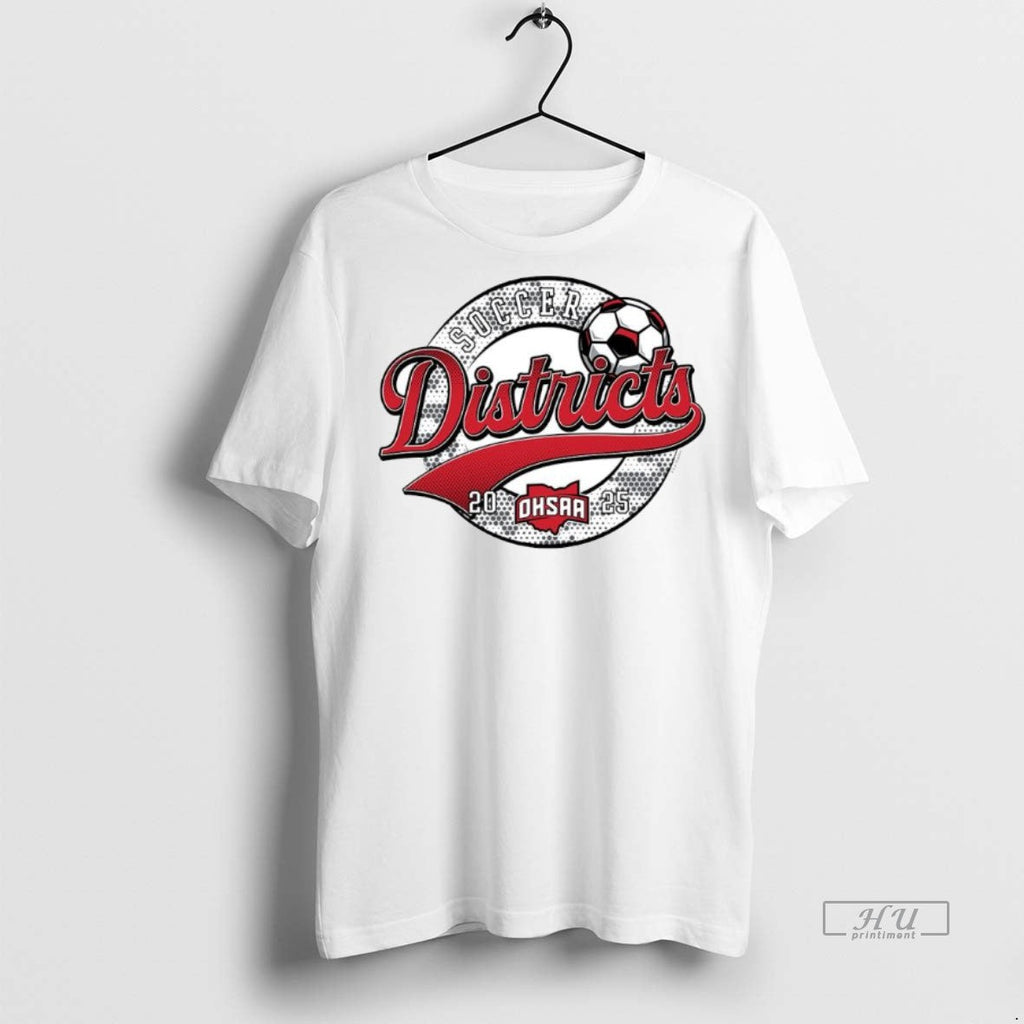Officials 2025 Ohsaa Soccer Districts Ornaments - Adult & Kids T-Shirts, Sweatshirts & Hoodies apparel design preview 1