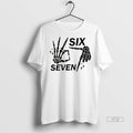 Officials 6 7 Meme Funny Skeleton Hands Halloween - Adult & Kids T-Shirts, Sweatshirts & Hoodies apparel design preview 1