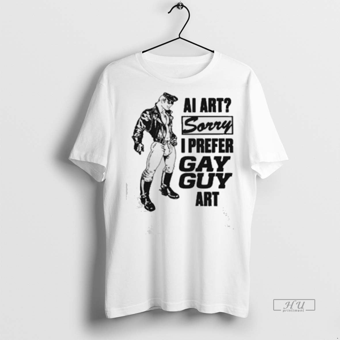 Officials Ai Art Sorry I Prefer Gay Guy Sweater - Adult & Kids T-Shirts, Sweatshirts & Hoodies apparel design preview 1