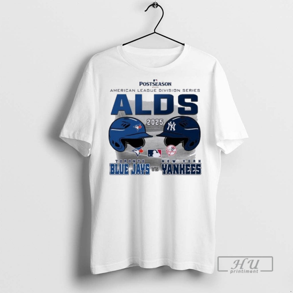 Officials Alds Matchup 2025 Yankees Vs Blue Jays - Adult & Kids T-Shirts, Sweatshirts & Hoodies apparel design preview 1
