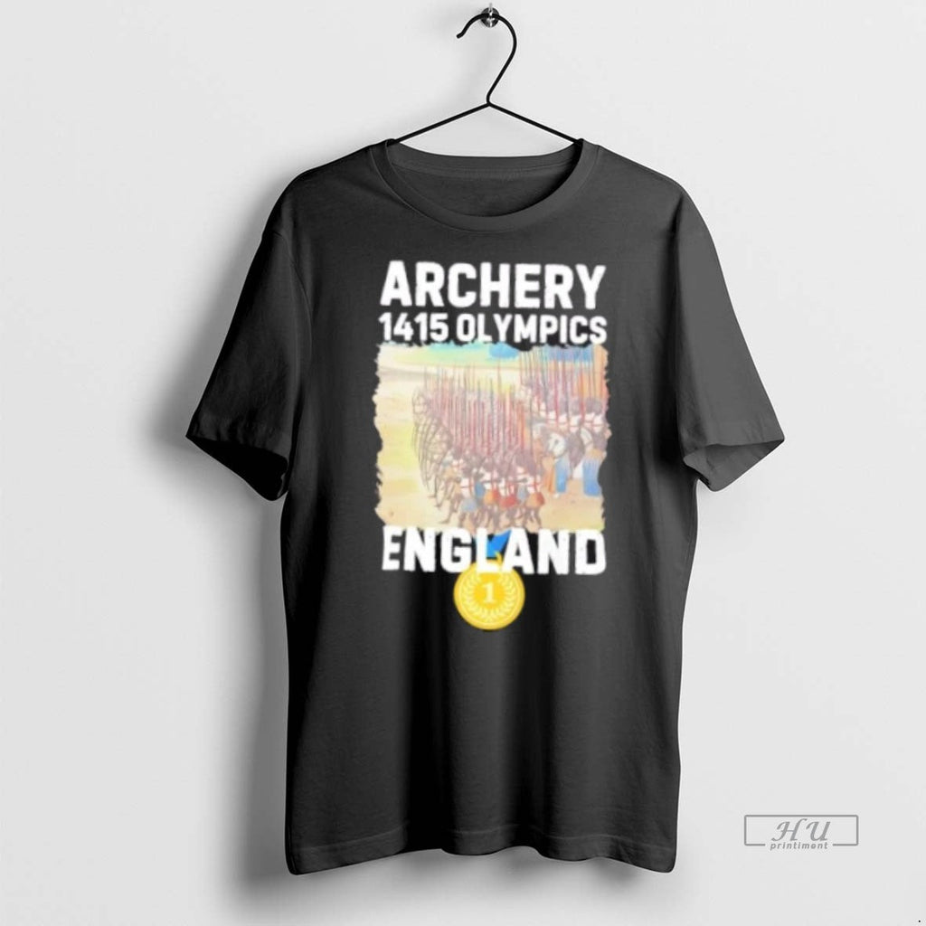 Officials Agincourt 1415 Olympics England Takes Gold - Adult & Kids T-Shirts, Sweatshirts & Hoodies apparel design preview 1
