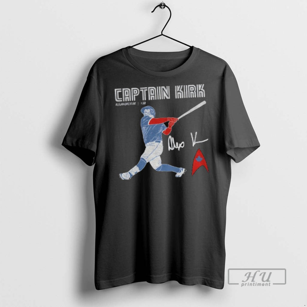 Officials Alejandro Kirk Toronto Blue Jays Captain - Adult & Kids T-Shirts, Sweatshirts & Hoodies apparel design preview 1
