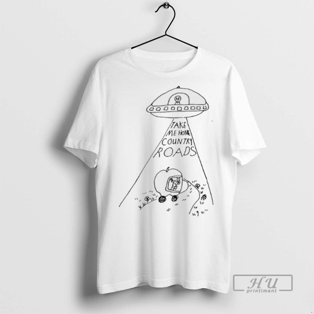 Officials Alien Ufo Take Me Home Country Roads - Adult & Kids T-Shirts, Sweatshirts & Hoodies apparel design preview 1