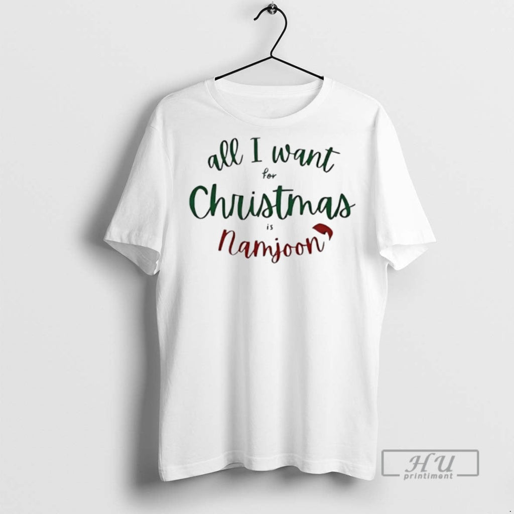 Officials All I Want For Christmas Namjoon - Adult & Kids T-Shirts, Sweatshirts & Hoodies apparel design preview 1