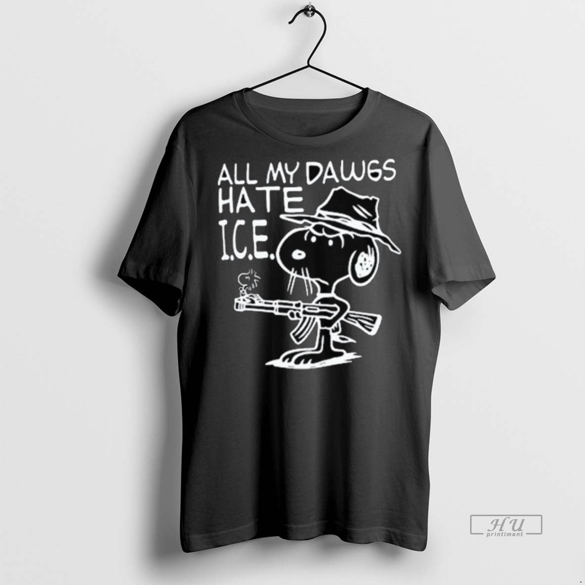 Officials All My Dawgs Hate Ice Long Sleve Sweater - Adult & Kids T-Shirts, Sweatshirts & Hoodies apparel design preview 1