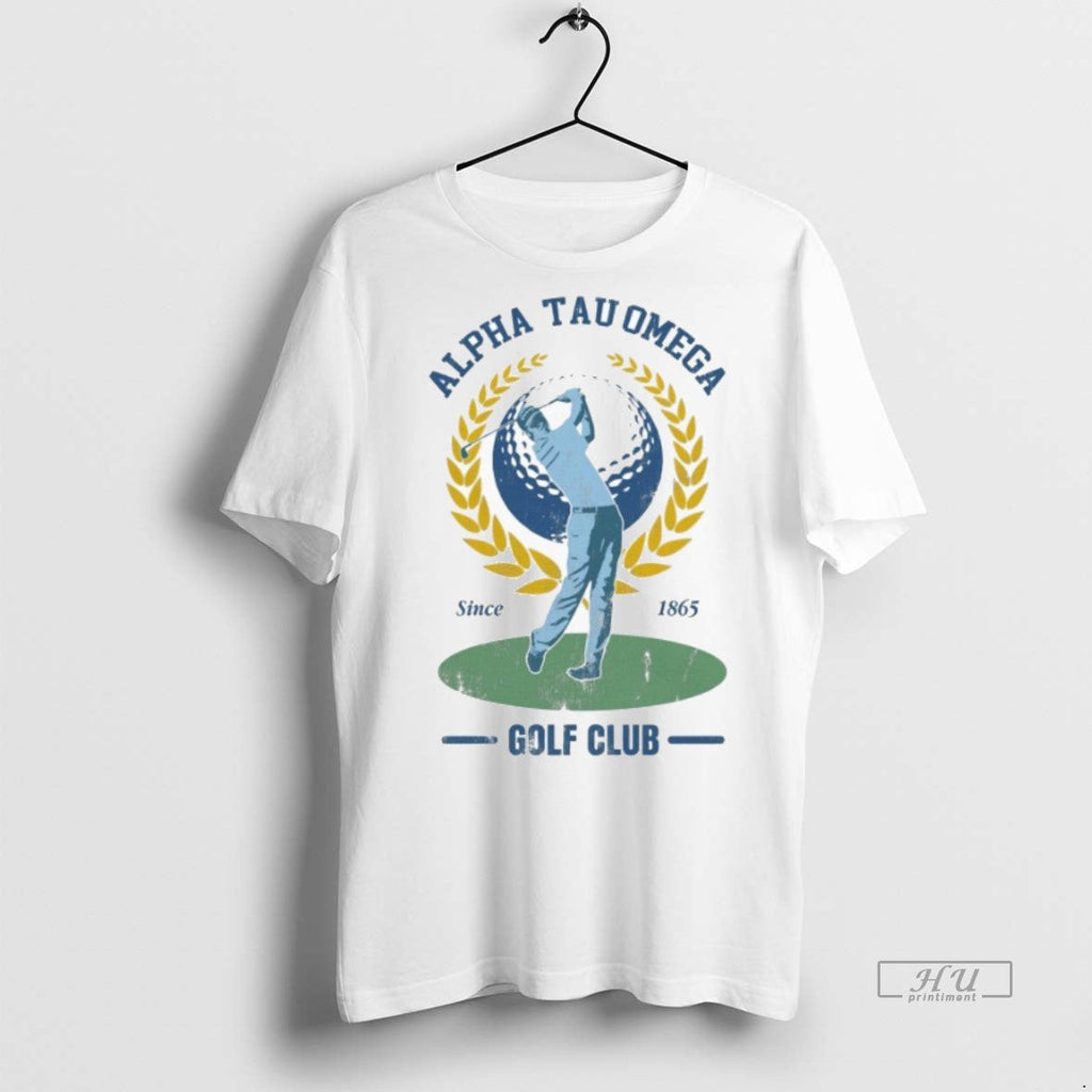 Officials Alpha Tau Omega Golf Club Since 1865 - Adult & Kids T-Shirts, Sweatshirts & Hoodies apparel design preview 1
