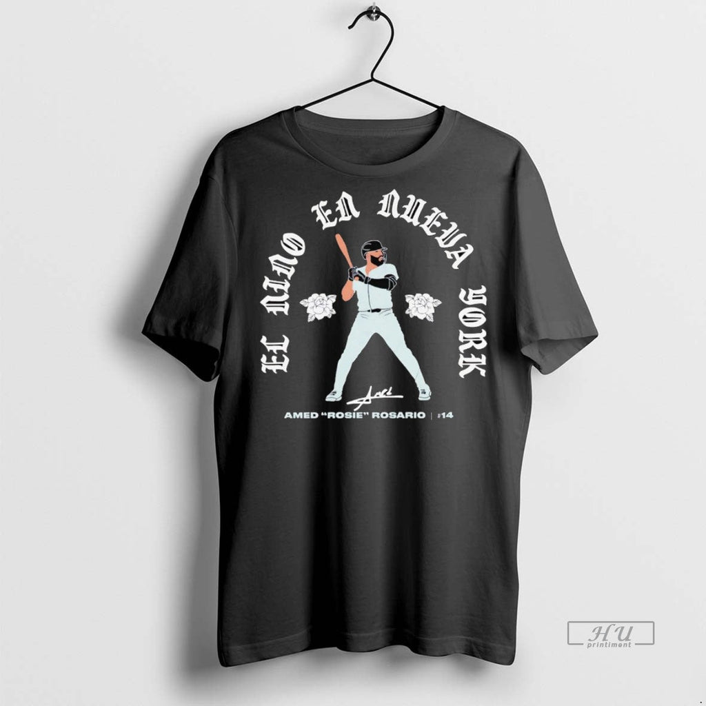 Officials Amed Rosario El Nino En Nueva York Sweater - Adult & Kids T-Shirts, Sweatshirts & Hoodies apparel design preview 1