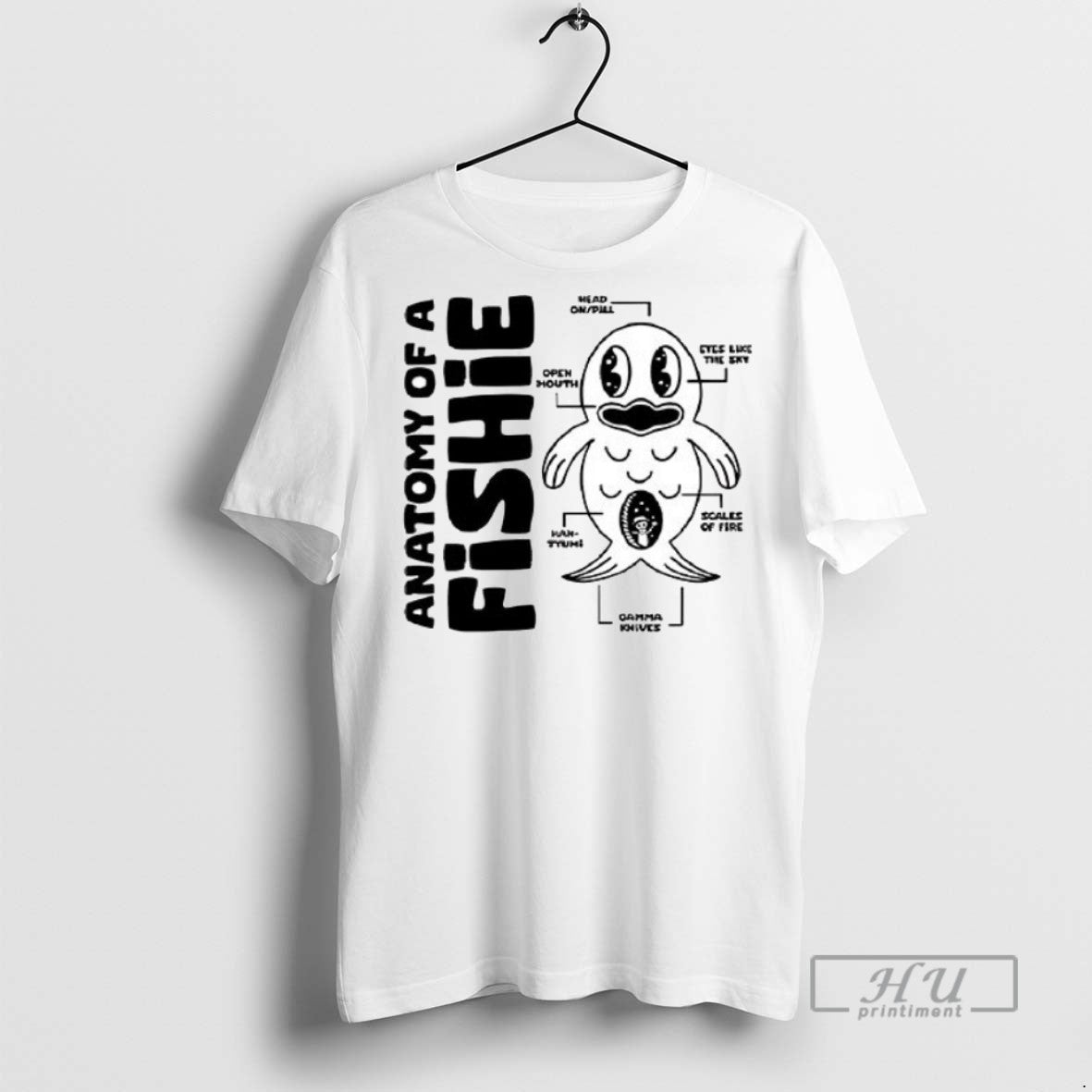 Officials Anatomy Of A Fish Ceramic And Classic Dad - Adult & Kids T-Shirts, Sweatshirts & Hoodies apparel design preview 1
