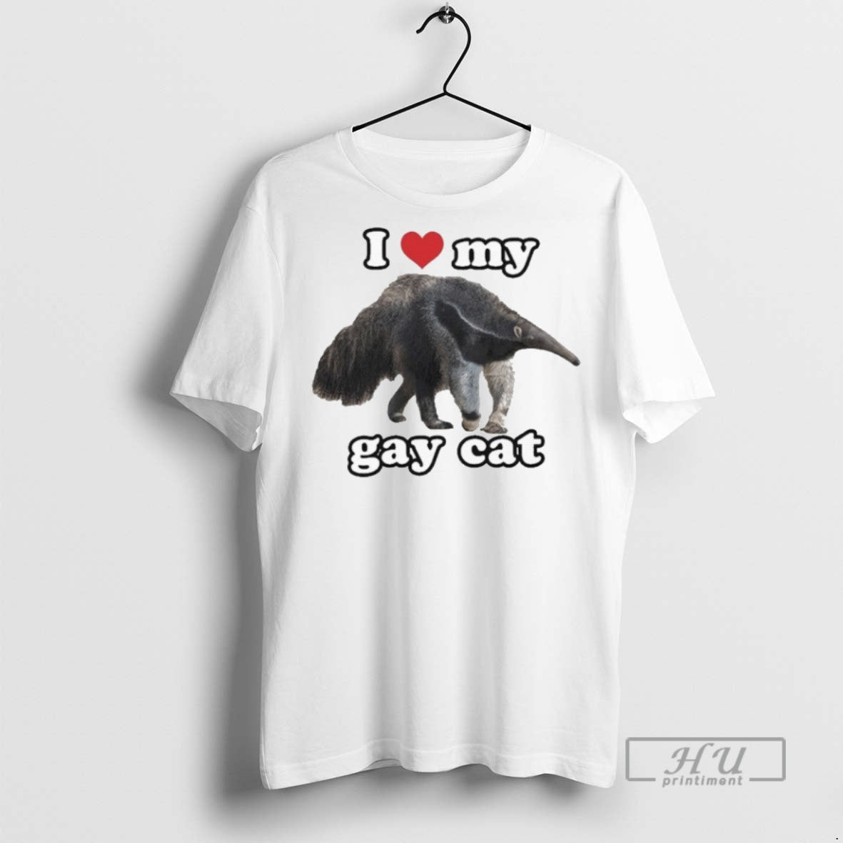 Officials Anteater I Love My Gay Cat - Adult & Kids T-Shirts, Sweatshirts & Hoodies apparel design preview 1
