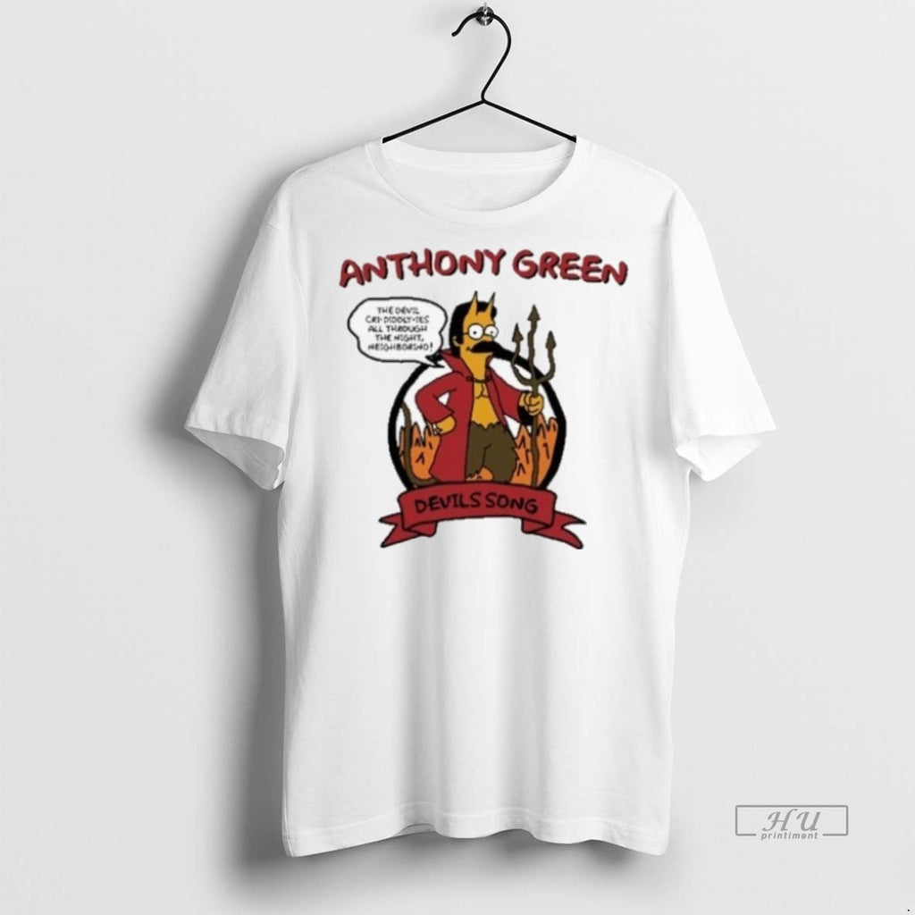 Officials Anthony Green Devils Song 2025 Sweater - Adult & Kids T-Shirts, Sweatshirts & Hoodies apparel design preview 1